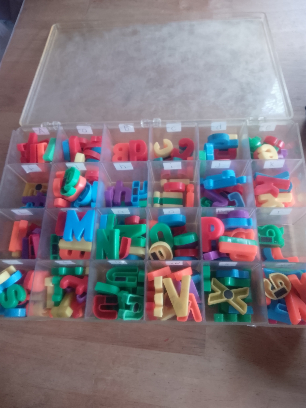 Colorful Magnetic Alphabet Letters for Kids - Multicolor